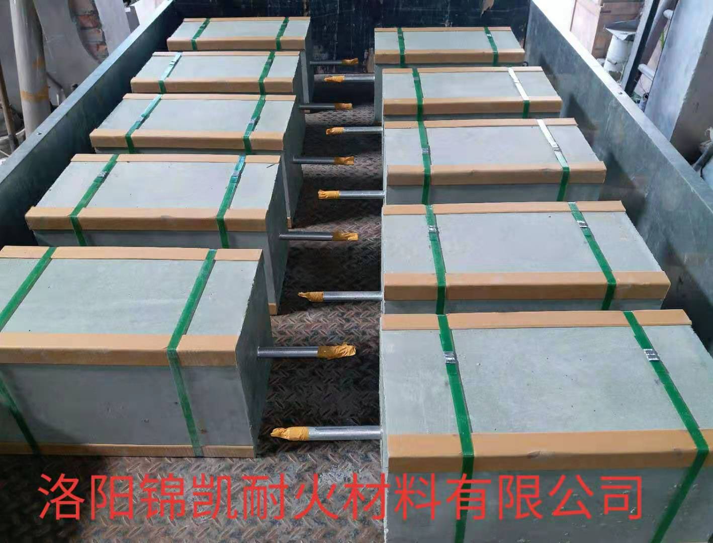 （煉鋼，煉硅）透氣磚(圖2)